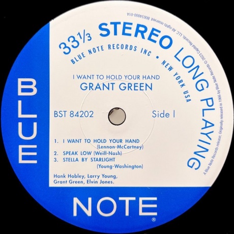 Grant Green - I Want To Hold Your Hand (Analogue, Tone Poet) (0602445092604) виниловая пластинка - фото 4