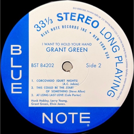 Grant Green - I Want To Hold Your Hand (Analogue, Tone Poet) (0602445092604) виниловая пластинка - фото 5