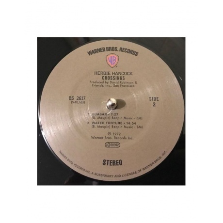 Herbie Hancock - Crossings (Analogue) (4260019715296) виниловая пластинка - фото 6