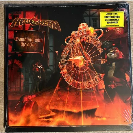 4251981704364, Helloween, Gambling With The Devil (coloured) вин...