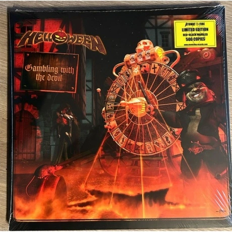 Helloween - Gambling With The Devil (2 Lp Lim Numb Red+Black Mar...