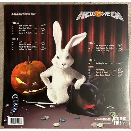 Helloween - Rabbit Don't Come Easy (coloured) (4251981704838) виниловая пластинка - фото 2