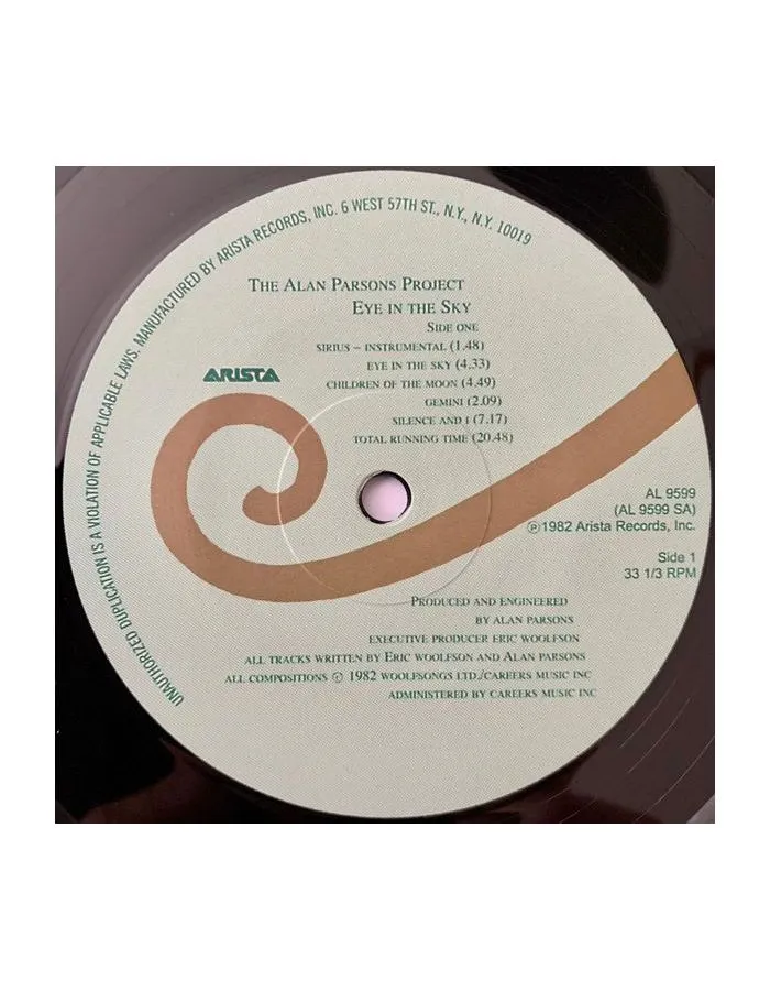 4260019712929, Виниловая пластинкаAlan Parsons Project, The, Eye In The Sky (Analogue) - фото 4