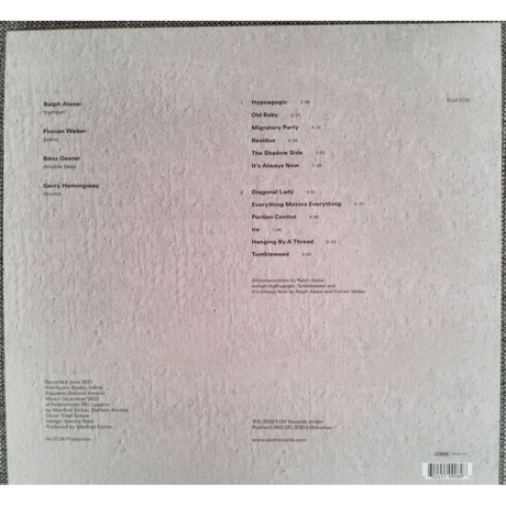 Ralph Alessi - It’s Always Now (0602455090898) виниловая пластинка - фото 2