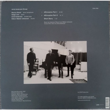 Arild Andersen - Affirmation (0602455115652) виниловая пластинка - фото 2