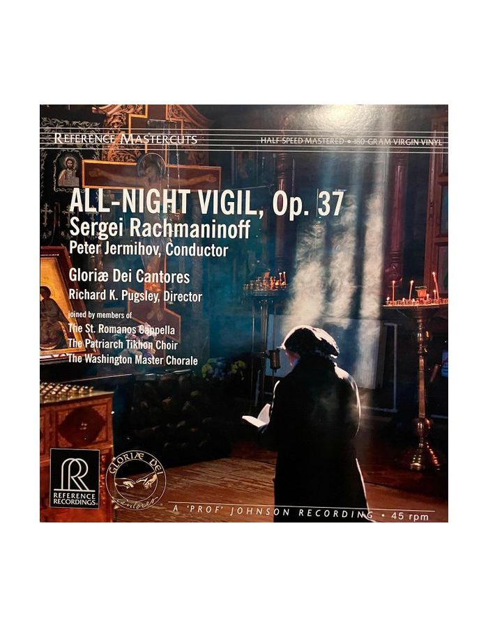 цена 0030911252113, Виниловая пластинкаJermihov, Peter, Rachmaninoff: All-Night Vigil, Op. 37 (Analogue)