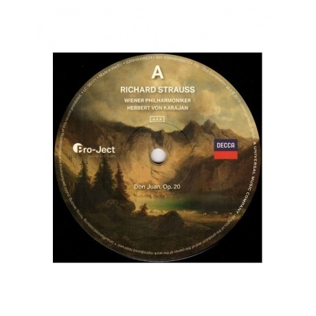Herbert von Karajan - Strauss: Don Juan, Tod Und Verklarung, Also Sprach Zarathustra (Analogue) (0289484096178) виниловая пластинка - фото 5