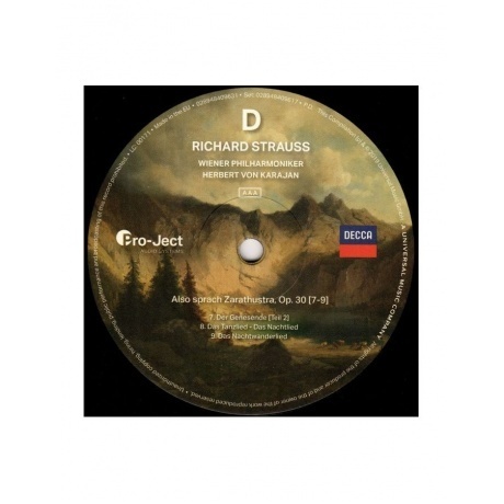 Herbert von Karajan - Strauss: Don Juan, Tod Und Verklarung, Also Sprach Zarathustra (Analogue) (0289484096178) виниловая пластинка - фото 8