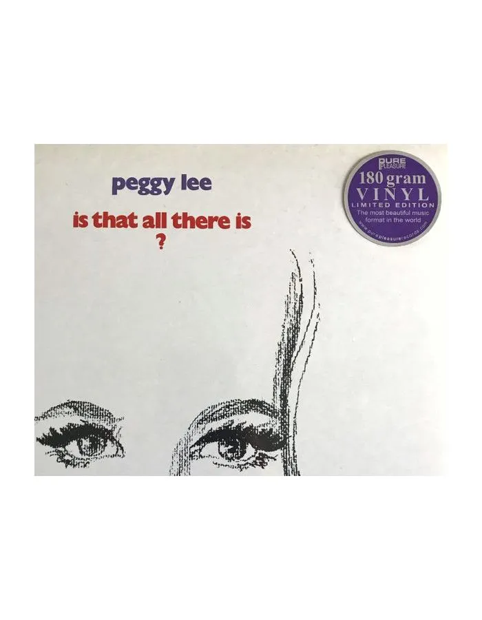 5060149620359, Виниловая пластинкаLee, Peggy, Is That All There Is? (Analogue) - фото 5