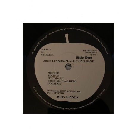 0602507354541, Виниловая пластинкаLennon, John, Plastic Ono Band (Half Speed) - фото 9