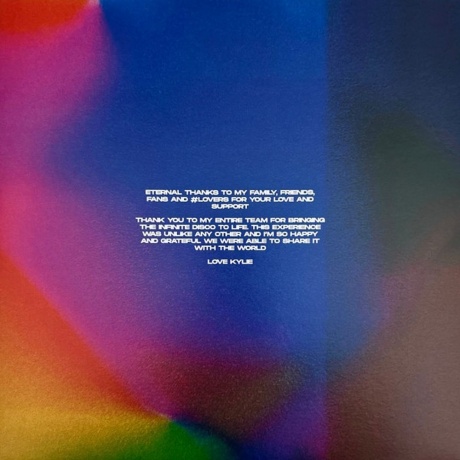 4050538695854, Minogue, Kylie, Infinite Disco (coloured) виниловая пластинка - фото 5