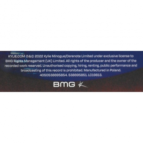 4050538695854, Minogue, Kylie, Infinite Disco (coloured) виниловая пластинка - фото 8