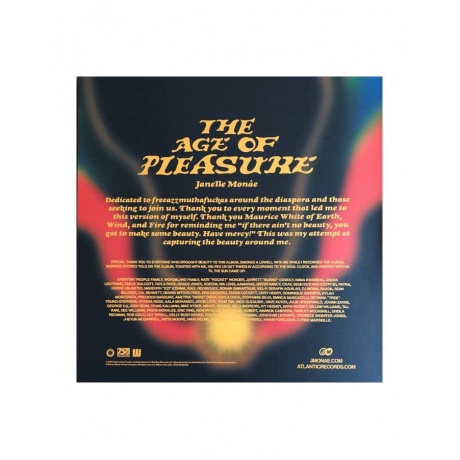 0075678626838, Виниловая пластинкаMonae, Janelle, The Age Of Pleasure - фото 10