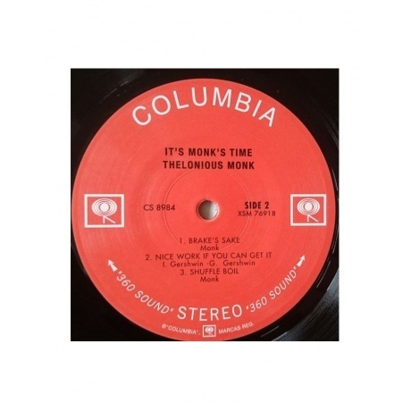 Thelonious Monk - It's Monk's Time (Analogue) (4260019714152) виниловая пластинка - фото 7