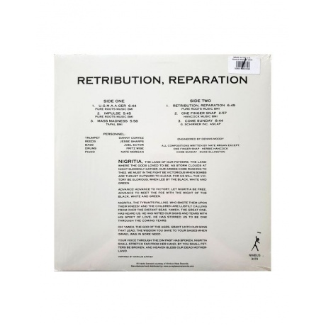 5060149623398, Виниловая пластинкаMorgan, Nate, Retribution, Reparation (Analogue) - фото 2