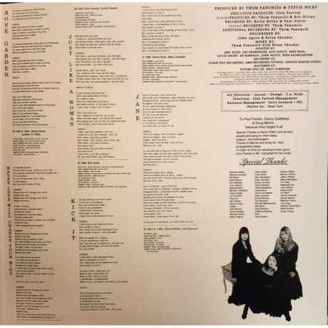 Stevie Nicks - Street Angel (coloured) (0603497826896) виниловая пластинка - фото 3