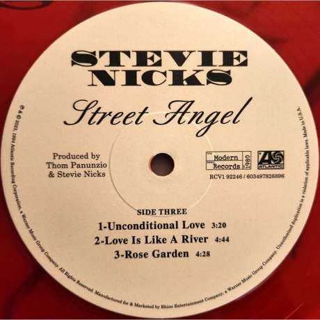 Stevie Nicks - Street Angel (coloured) (0603497826896) виниловая пластинка - фото 7