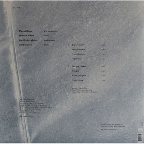 Maciej Obara - Frozen Silence (0602455586636) виниловая пластинка - фото 2