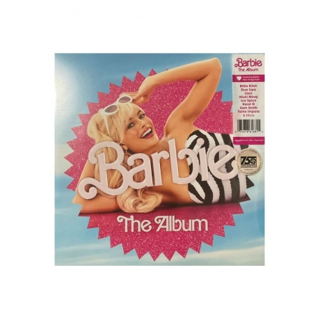 0075678616815, Виниловая пластинкаOST, Barbie: The Album (Various Artists) (coloured) - фото 1