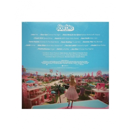 0075678616815, Виниловая пластинкаOST, Barbie: The Album (Various Artists) (coloured) - фото 2