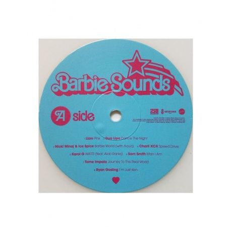 0075678616815, Виниловая пластинкаOST, Barbie: The Album (Various Artists) (coloured) - фото 3