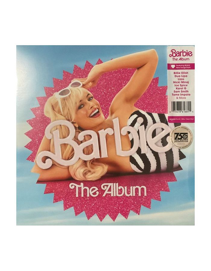 0075678616815, Виниловая пластинкаOST, Barbie: The Album (Various Artists) (coloured) just dance 2022 [ps5]