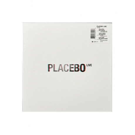 0738572325916, Виниловая пластинкаPlacebo, Placebo Live (Box) (coloured) - фото 1