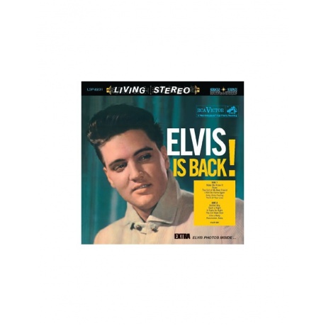 4260019712578, Виниловая пластинкаPresley, Elvis, Elvis Is Back (Analogue) - фото 1