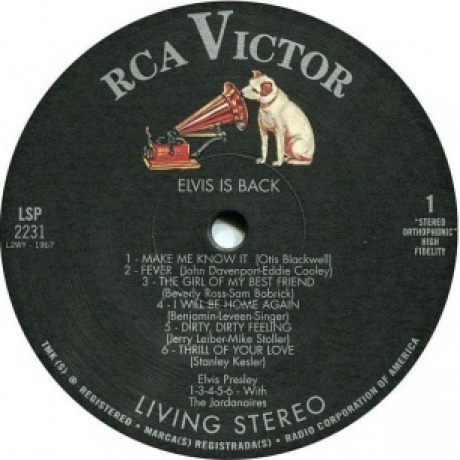 Elvis Presley - Elvis Is Back (Analogue) (4260019712578) виниловая пластинка - фото 5