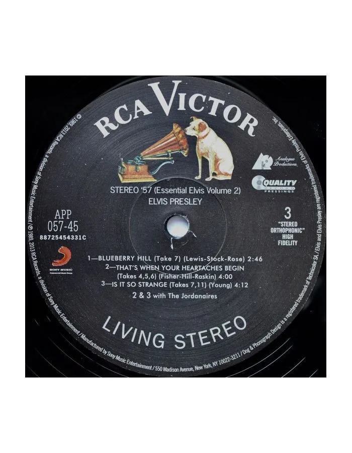 0753088005770, Виниловая пластинкаPresley, Elvis, Stereo '57 (Analogue) - фото 6