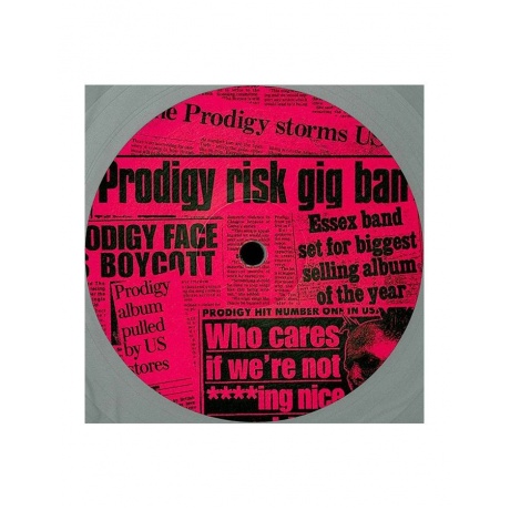 0634904019013, Виниловая пластинкаProdigy, The, Their Law - The Singles 1990-2005 (coloured) - фото 3