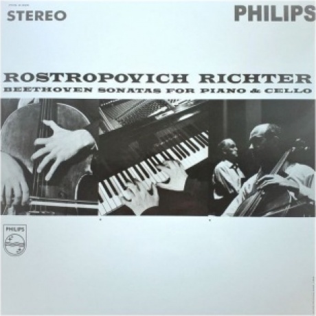 4260019713704, Rostropovich, Mstislav; Richter, Sviatoslav, Beethoven: Sonatas For Piano &amp; Cello (Analogue) виниловая пластинка - фото 2