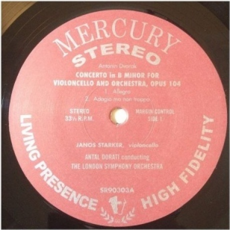 Janos Starker - Dvorak: Violincello Concerto/ Bruch: Kol Nidrei (Analogue) (4260019712257) виниловая пластинка - фото 3