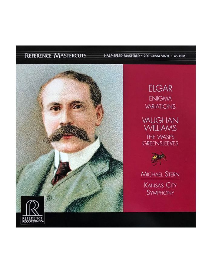 0030911250812, Виниловая пластинкаStern, Michael, Elgar: Enigma Variations/ Williams: The Wasps, Greensleeves (Analogue) bach goldberg variations bwv 988 glenn gould