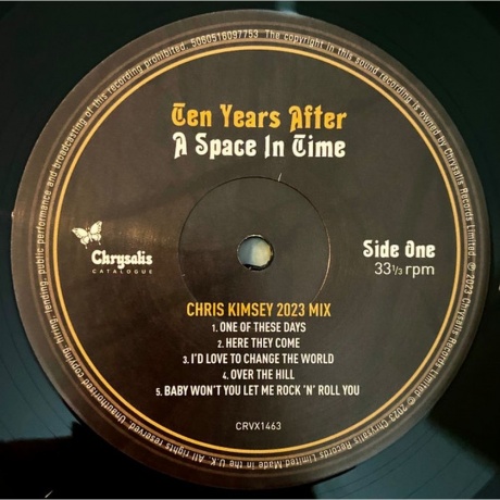 5060516097753, Ten Years After, A Space In Time (Half Speed) виниловая пластинка - фото 6