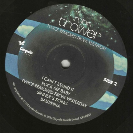 Robin Trower - Twice Removed From Yesterday (0810098501439) виниловая пластинка - фото 6