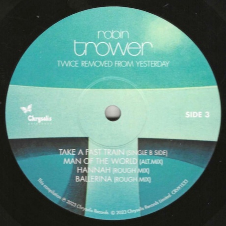 Robin Trower - Twice Removed From Yesterday (0810098501439) виниловая пластинка - фото 7