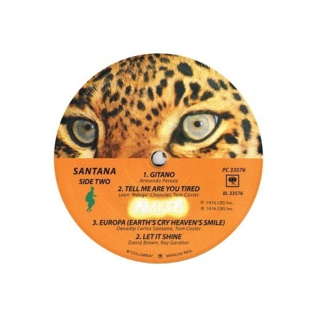 Santana - Amigos (Analogue) (4260019714404) виниловая пластинка - фото 5