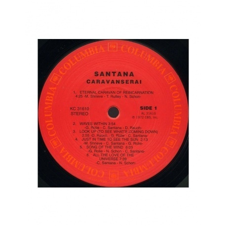 Santana - Caravanserai (Analogue) (4260019713339) виниловая пластинка - фото 7
