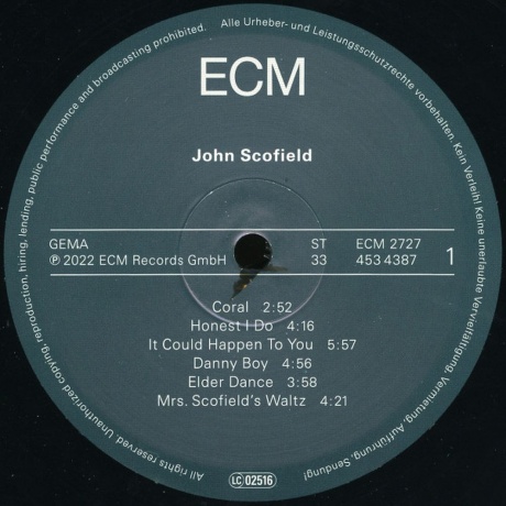 John Scofield - John Scofield (0602445343874) виниловая пластинка - фото 4