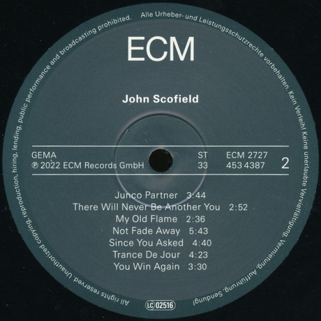 John Scofield - John Scofield (0602445343874) виниловая пластинка - фото 5