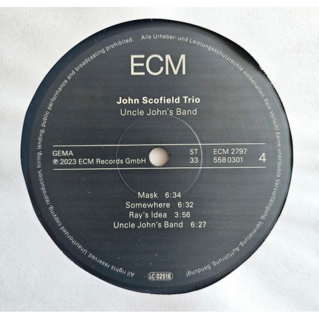 John Scofield - Uncle John's Band (0602455802996) виниловая пластинка - фото 7