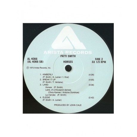 Patti Smith - Horses (Analogue) (4260019712721) виниловая пластинка - фото 4