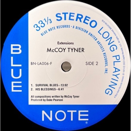 McCoy Tyner - Extensions (Tone Poet) (0602445092598) виниловая пластинка - фото 4