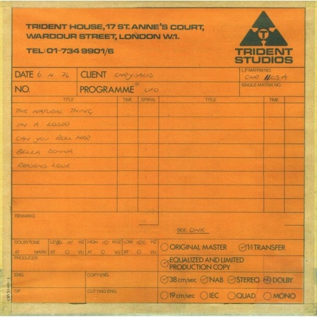 5060516099931, UFO, No Heavy Petting (coloured) виниловая пластинка - фото 11