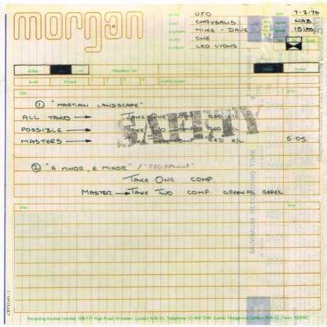 5060516099931, UFO, No Heavy Petting (coloured) виниловая пластинка - фото 13