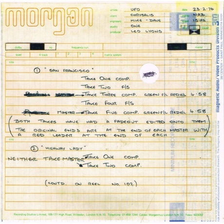 5060516099931, UFO, No Heavy Petting (coloured) виниловая пластинка - фото 14