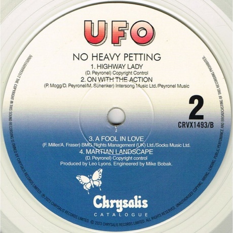 5060516099931, UFO, No Heavy Petting (coloured) виниловая пластинка - фото 6
