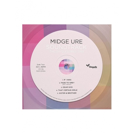 5060516094066, Виниловая пластинкаUre, Midge, Soundtrack: The Singles 1980-1988 (coloured) - фото 4