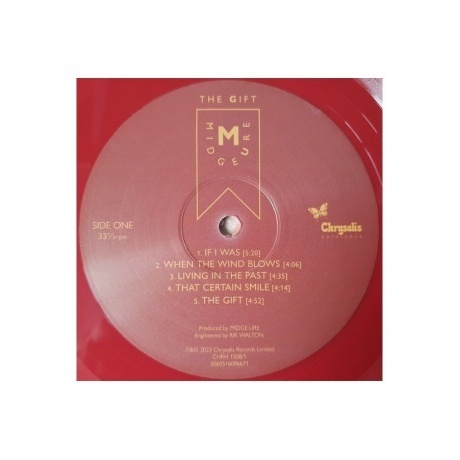 Midge Ure - The Gift (coloured) (5060516096671) виниловая пластинка - фото 3